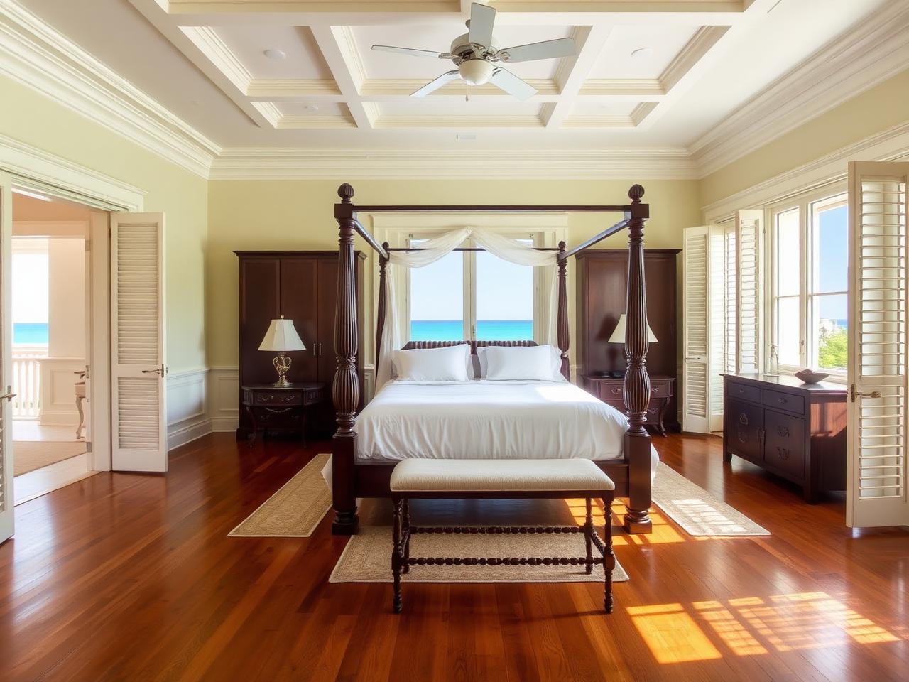 Primary suite with Gulf-view terrace