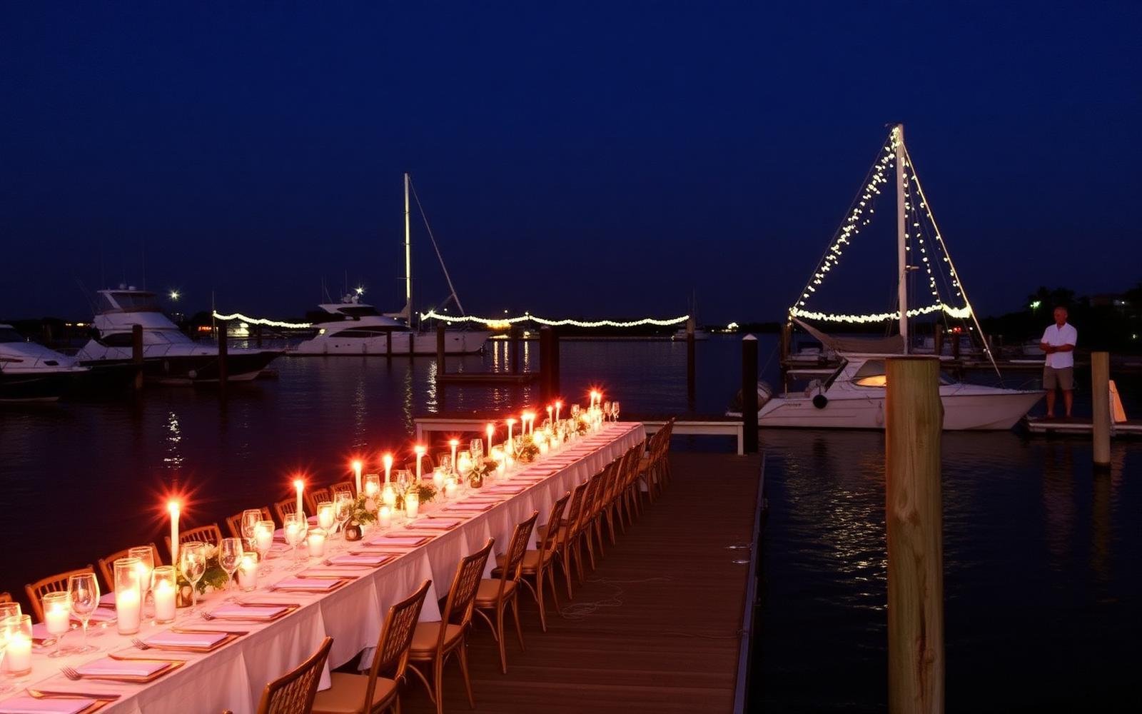 Evening dining and nightlife in Casey Key, Florida
