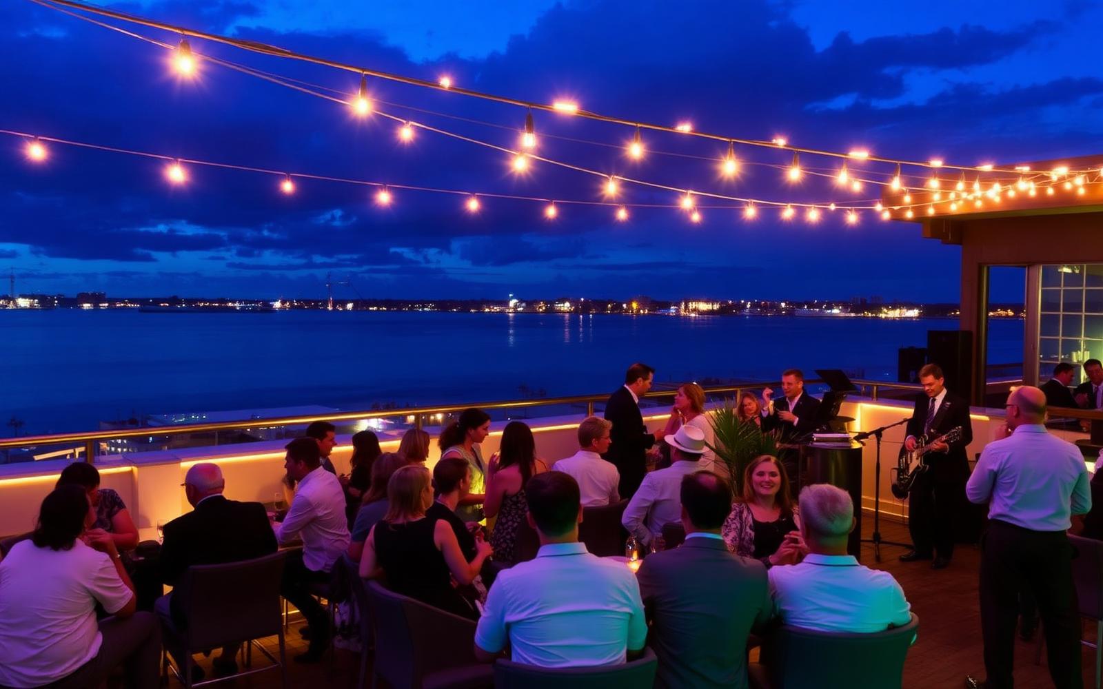 Evening dining and nightlife in Sarasota, Florida